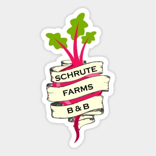 Schrute Farms B&B Sticker